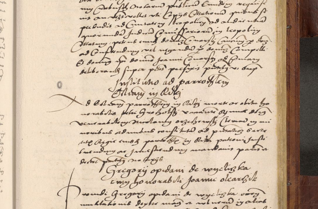 Zdjęcie nr 1034 dla obiektu archiwalnego: Acta actorum coram R. D. Petro de Gamratis, nominati archiepiscopi Gnesnensis, episcopi Cracoviensis per annos 1541 et 1542 acticatorum, praesidente tunc curiase suae R. D. Bartholomaeo Gantkowski, canonico Cracoviensi, Posnaniensi cancellario, parochialis in Konopisca etc. rectore.