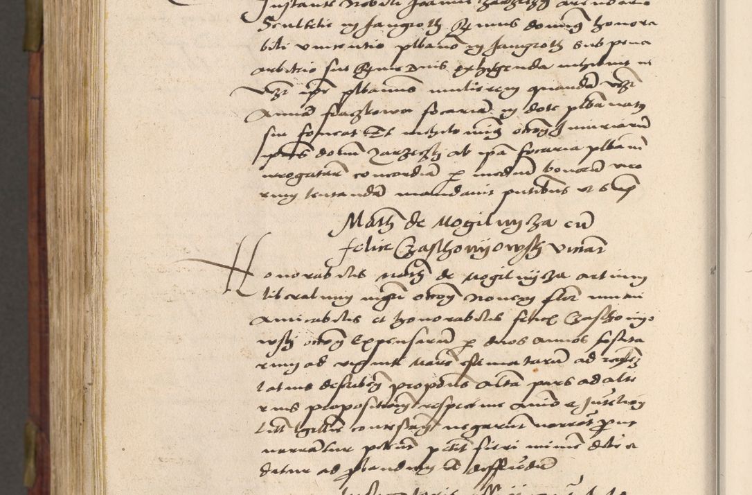 Zdjęcie nr 1033 dla obiektu archiwalnego: Acta actorum coram R. D. Petro de Gamratis, nominati archiepiscopi Gnesnensis, episcopi Cracoviensis per annos 1541 et 1542 acticatorum, praesidente tunc curiase suae R. D. Bartholomaeo Gantkowski, canonico Cracoviensi, Posnaniensi cancellario, parochialis in Konopisca etc. rectore.