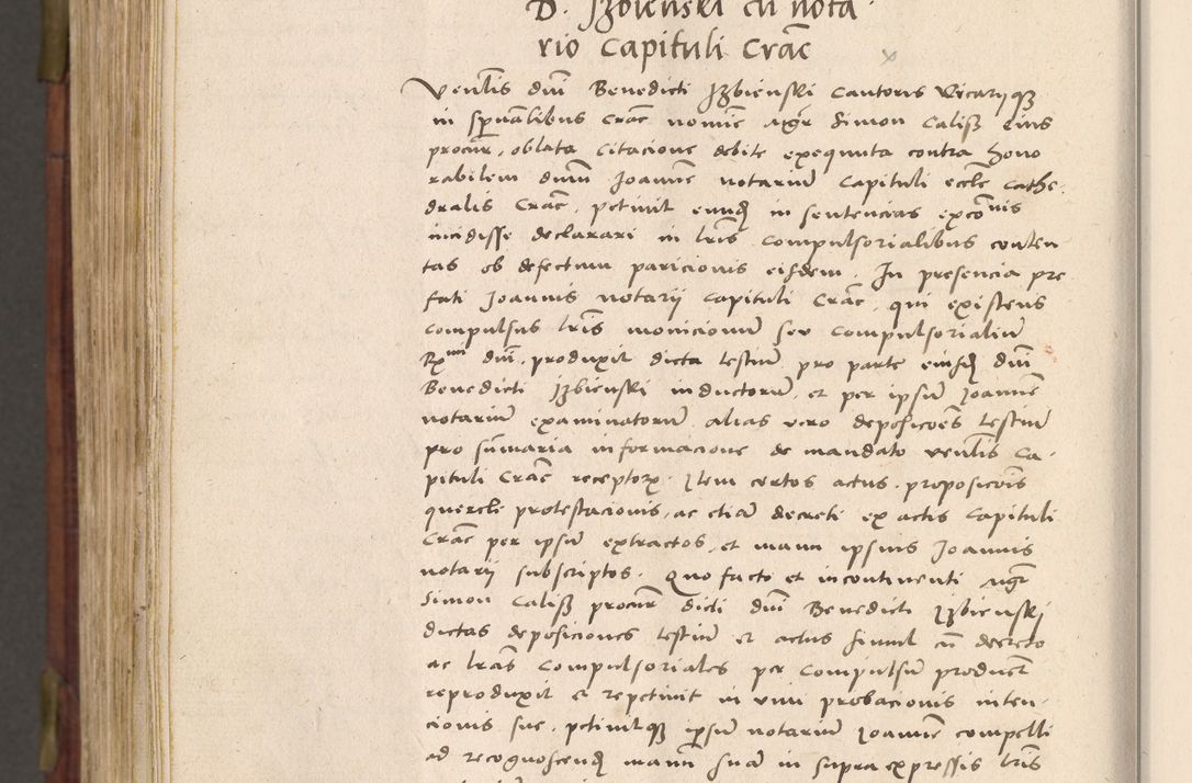 Zdjęcie nr 1025 dla obiektu archiwalnego: Acta actorum coram R. D. Petro de Gamratis, nominati archiepiscopi Gnesnensis, episcopi Cracoviensis per annos 1541 et 1542 acticatorum, praesidente tunc curiase suae R. D. Bartholomaeo Gantkowski, canonico Cracoviensi, Posnaniensi cancellario, parochialis in Konopisca etc. rectore.