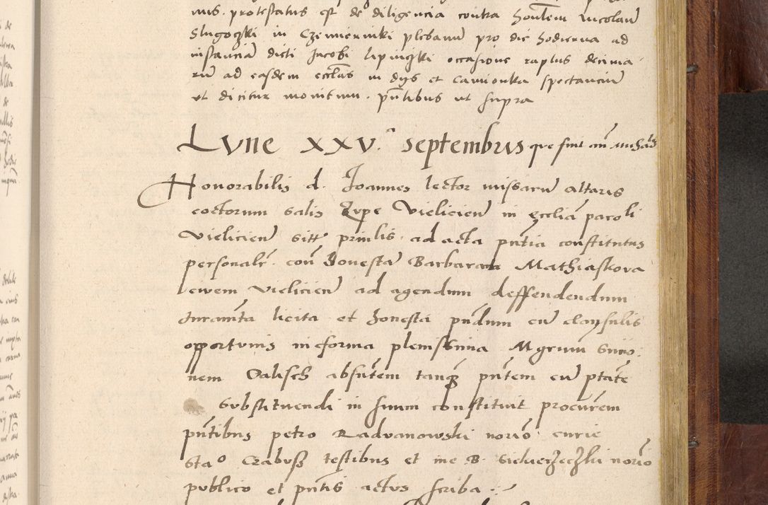Zdjęcie nr 1024 dla obiektu archiwalnego: Acta actorum coram R. D. Petro de Gamratis, nominati archiepiscopi Gnesnensis, episcopi Cracoviensis per annos 1541 et 1542 acticatorum, praesidente tunc curiase suae R. D. Bartholomaeo Gantkowski, canonico Cracoviensi, Posnaniensi cancellario, parochialis in Konopisca etc. rectore.