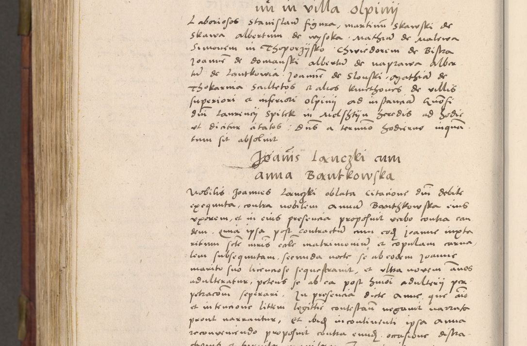 Zdjęcie nr 1023 dla obiektu archiwalnego: Acta actorum coram R. D. Petro de Gamratis, nominati archiepiscopi Gnesnensis, episcopi Cracoviensis per annos 1541 et 1542 acticatorum, praesidente tunc curiase suae R. D. Bartholomaeo Gantkowski, canonico Cracoviensi, Posnaniensi cancellario, parochialis in Konopisca etc. rectore.