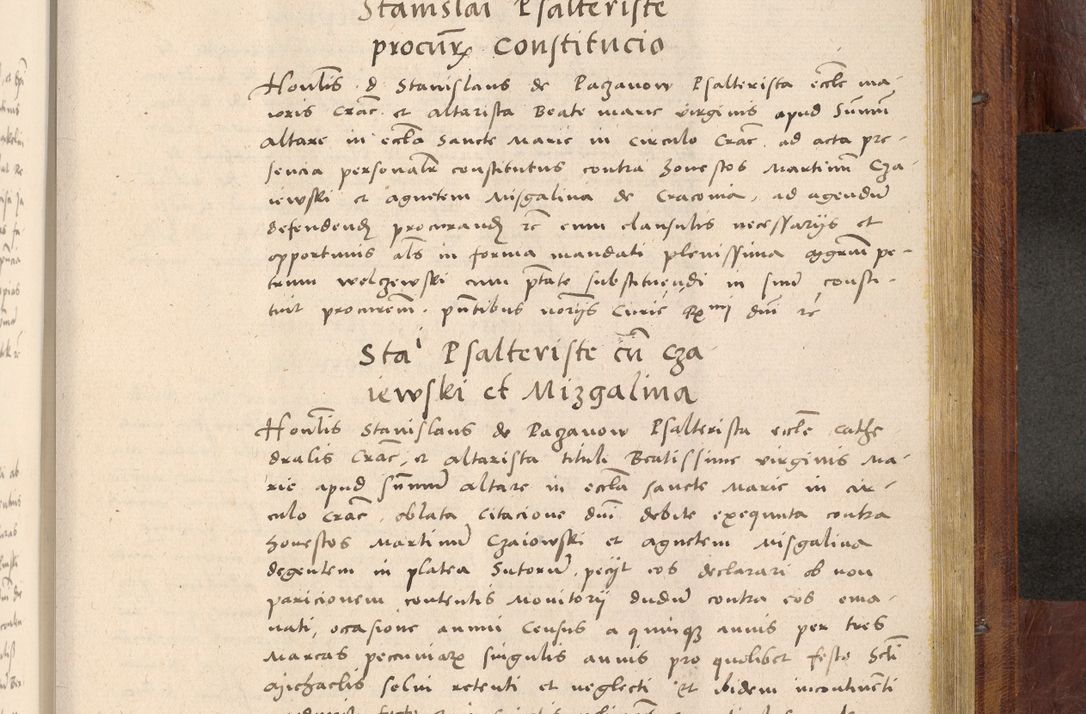Zdjęcie nr 1022 dla obiektu archiwalnego: Acta actorum coram R. D. Petro de Gamratis, nominati archiepiscopi Gnesnensis, episcopi Cracoviensis per annos 1541 et 1542 acticatorum, praesidente tunc curiase suae R. D. Bartholomaeo Gantkowski, canonico Cracoviensi, Posnaniensi cancellario, parochialis in Konopisca etc. rectore.