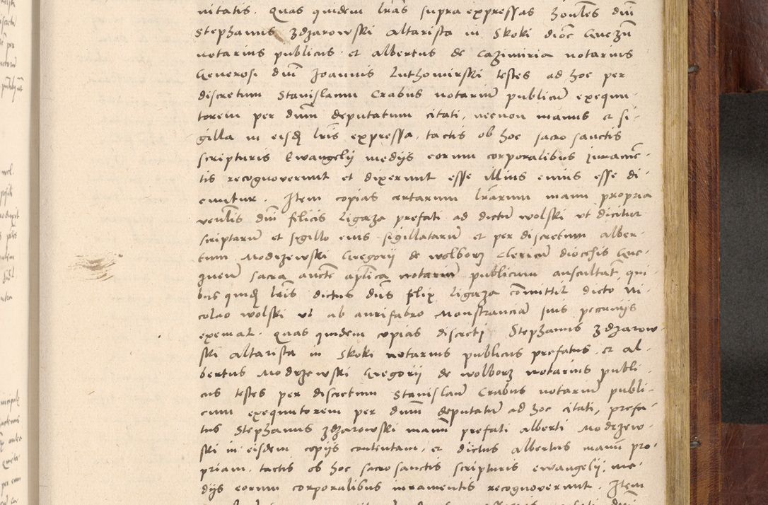 Zdjęcie nr 1018 dla obiektu archiwalnego: Acta actorum coram R. D. Petro de Gamratis, nominati archiepiscopi Gnesnensis, episcopi Cracoviensis per annos 1541 et 1542 acticatorum, praesidente tunc curiase suae R. D. Bartholomaeo Gantkowski, canonico Cracoviensi, Posnaniensi cancellario, parochialis in Konopisca etc. rectore.