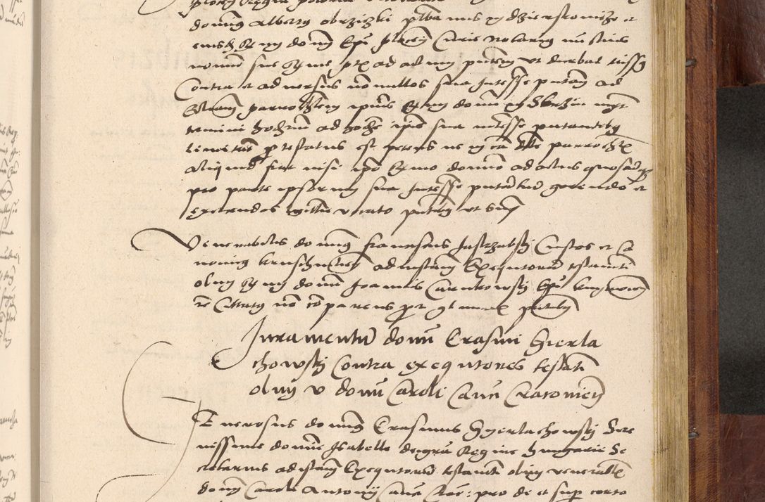 Zdjęcie nr 1002 dla obiektu archiwalnego: Acta actorum coram R. D. Petro de Gamratis, nominati archiepiscopi Gnesnensis, episcopi Cracoviensis per annos 1541 et 1542 acticatorum, praesidente tunc curiase suae R. D. Bartholomaeo Gantkowski, canonico Cracoviensi, Posnaniensi cancellario, parochialis in Konopisca etc. rectore.