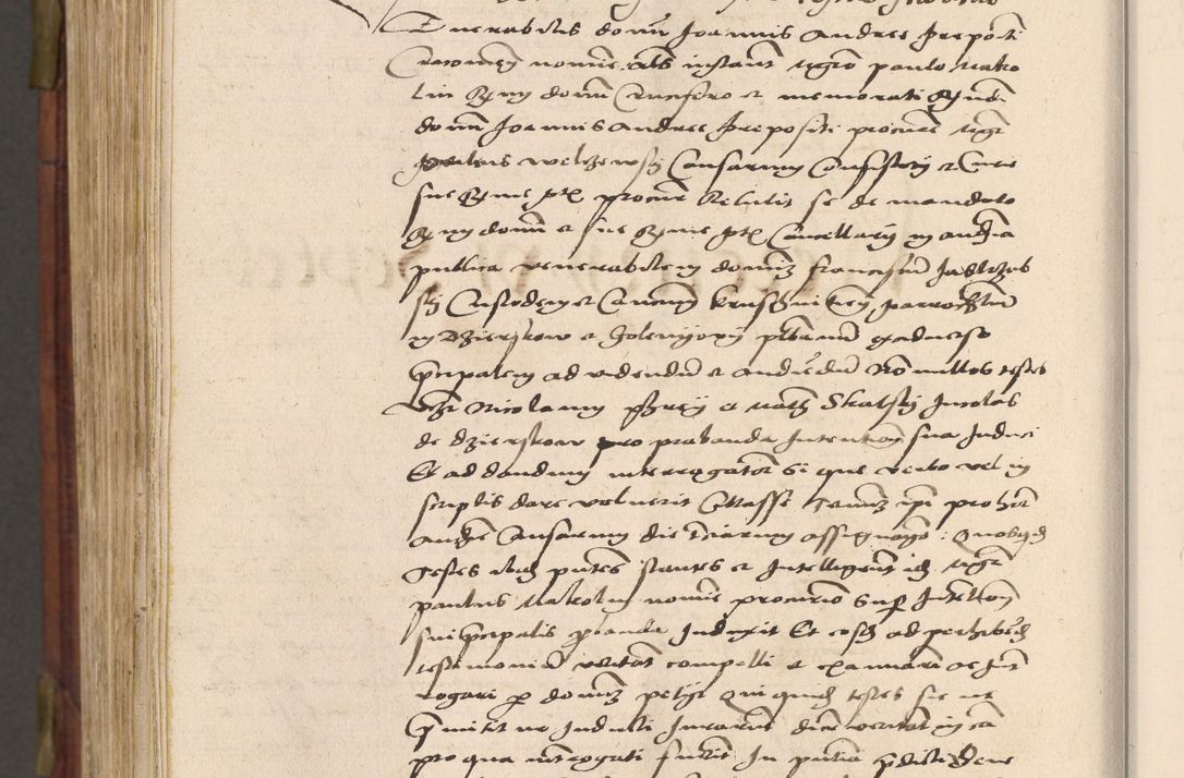 Zdjęcie nr 999 dla obiektu archiwalnego: Acta actorum coram R. D. Petro de Gamratis, nominati archiepiscopi Gnesnensis, episcopi Cracoviensis per annos 1541 et 1542 acticatorum, praesidente tunc curiase suae R. D. Bartholomaeo Gantkowski, canonico Cracoviensi, Posnaniensi cancellario, parochialis in Konopisca etc. rectore.