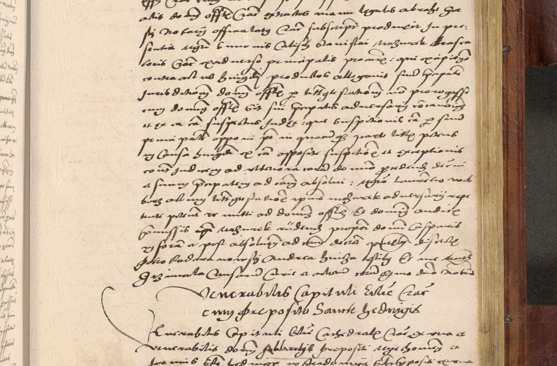 Zdjęcie nr 992 dla obiektu archiwalnego: Acta actorum coram R. D. Petro de Gamratis, nominati archiepiscopi Gnesnensis, episcopi Cracoviensis per annos 1541 et 1542 acticatorum, praesidente tunc curiase suae R. D. Bartholomaeo Gantkowski, canonico Cracoviensi, Posnaniensi cancellario, parochialis in Konopisca etc. rectore.