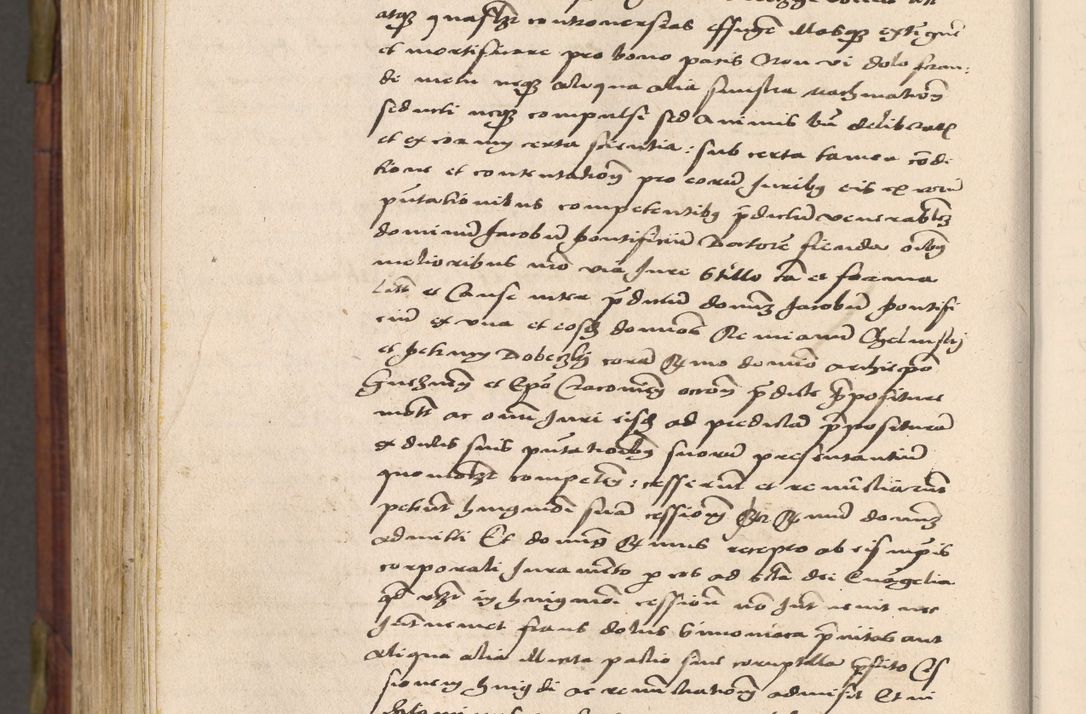 Zdjęcie nr 989 dla obiektu archiwalnego: Acta actorum coram R. D. Petro de Gamratis, nominati archiepiscopi Gnesnensis, episcopi Cracoviensis per annos 1541 et 1542 acticatorum, praesidente tunc curiase suae R. D. Bartholomaeo Gantkowski, canonico Cracoviensi, Posnaniensi cancellario, parochialis in Konopisca etc. rectore.
