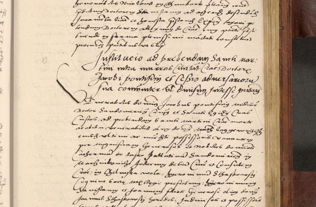 Zdjęcie nr 988 dla obiektu archiwalnego: Acta actorum coram R. D. Petro de Gamratis, nominati archiepiscopi Gnesnensis, episcopi Cracoviensis per annos 1541 et 1542 acticatorum, praesidente tunc curiase suae R. D. Bartholomaeo Gantkowski, canonico Cracoviensi, Posnaniensi cancellario, parochialis in Konopisca etc. rectore.