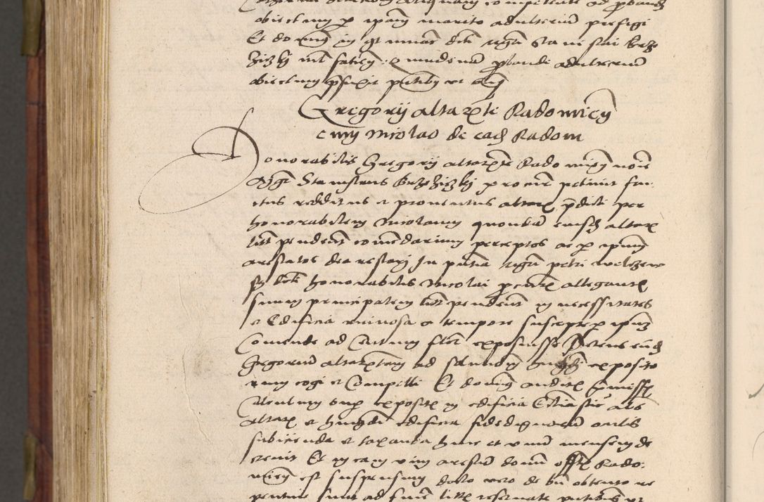 Zdjęcie nr 981 dla obiektu archiwalnego: Acta actorum coram R. D. Petro de Gamratis, nominati archiepiscopi Gnesnensis, episcopi Cracoviensis per annos 1541 et 1542 acticatorum, praesidente tunc curiase suae R. D. Bartholomaeo Gantkowski, canonico Cracoviensi, Posnaniensi cancellario, parochialis in Konopisca etc. rectore.