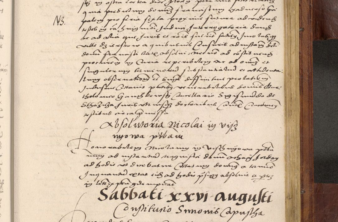 Zdjęcie nr 978 dla obiektu archiwalnego: Acta actorum coram R. D. Petro de Gamratis, nominati archiepiscopi Gnesnensis, episcopi Cracoviensis per annos 1541 et 1542 acticatorum, praesidente tunc curiase suae R. D. Bartholomaeo Gantkowski, canonico Cracoviensi, Posnaniensi cancellario, parochialis in Konopisca etc. rectore.
