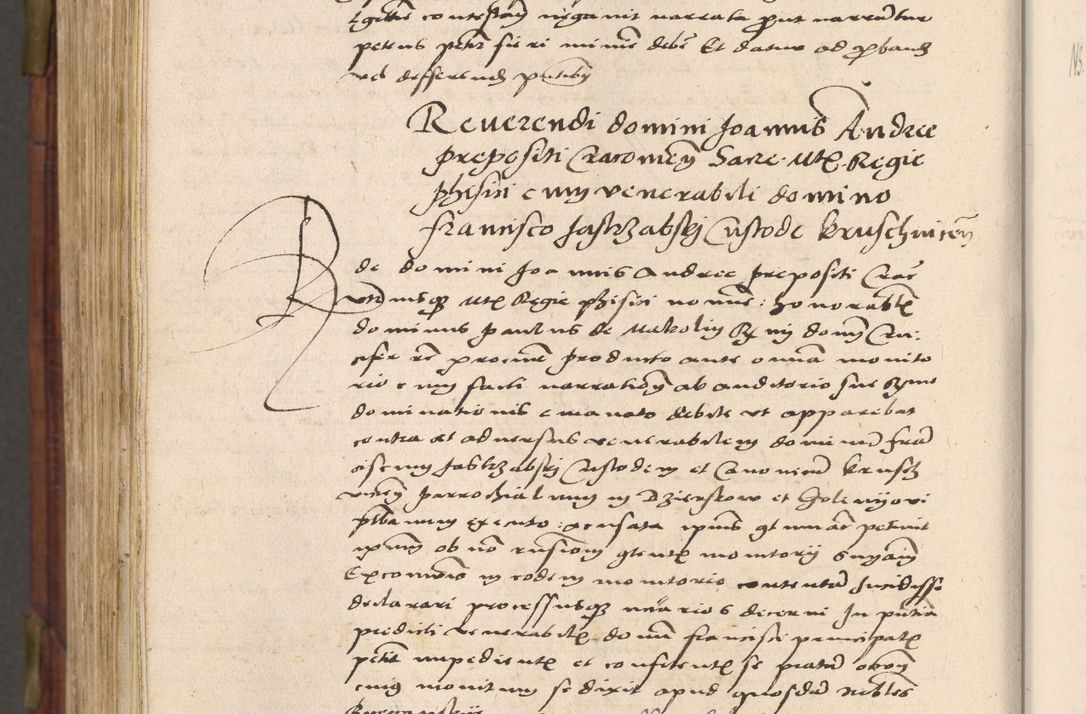 Zdjęcie nr 977 dla obiektu archiwalnego: Acta actorum coram R. D. Petro de Gamratis, nominati archiepiscopi Gnesnensis, episcopi Cracoviensis per annos 1541 et 1542 acticatorum, praesidente tunc curiase suae R. D. Bartholomaeo Gantkowski, canonico Cracoviensi, Posnaniensi cancellario, parochialis in Konopisca etc. rectore.