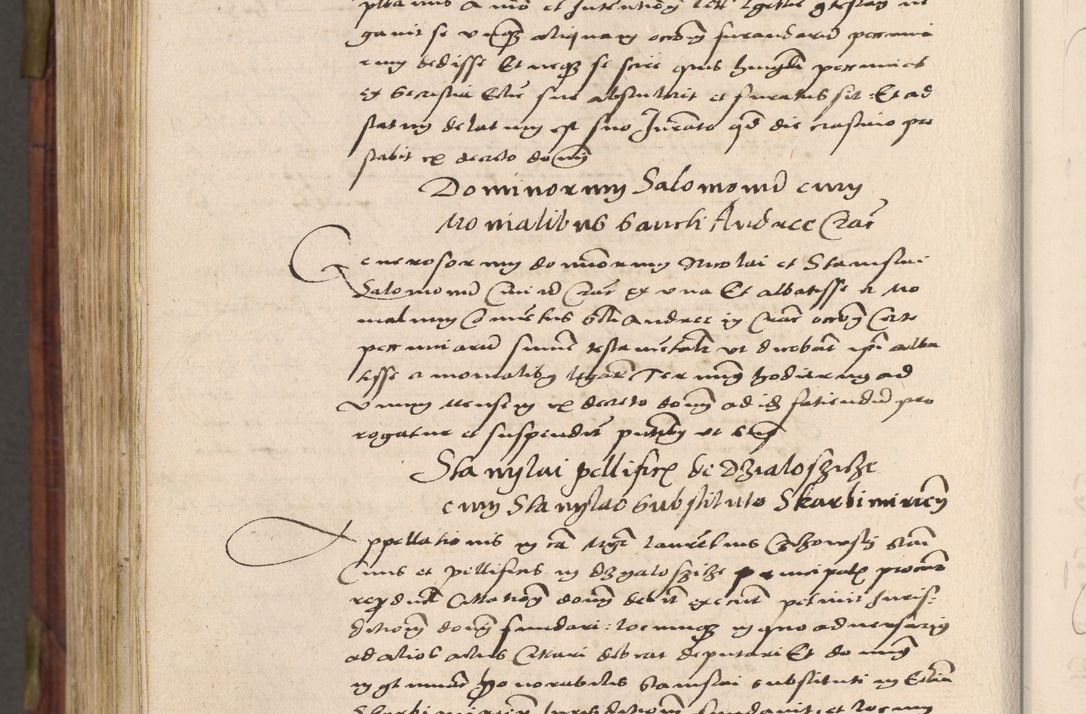Zdjęcie nr 975 dla obiektu archiwalnego: Acta actorum coram R. D. Petro de Gamratis, nominati archiepiscopi Gnesnensis, episcopi Cracoviensis per annos 1541 et 1542 acticatorum, praesidente tunc curiase suae R. D. Bartholomaeo Gantkowski, canonico Cracoviensi, Posnaniensi cancellario, parochialis in Konopisca etc. rectore.