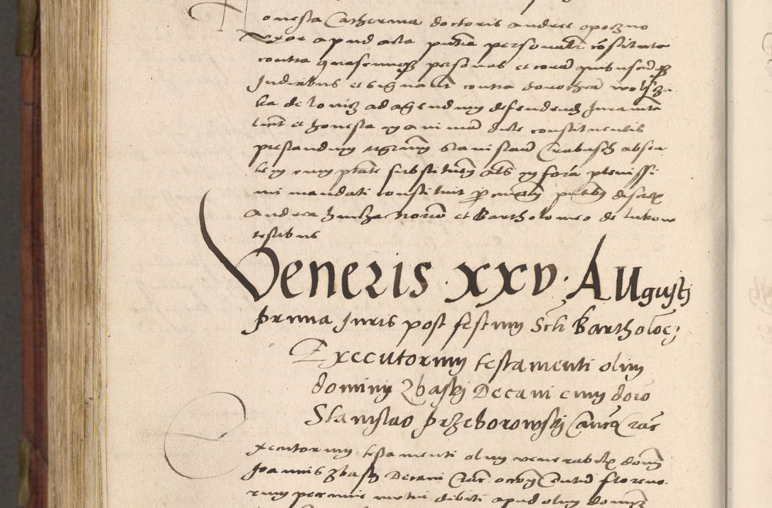 Zdjęcie nr 971 dla obiektu archiwalnego: Acta actorum coram R. D. Petro de Gamratis, nominati archiepiscopi Gnesnensis, episcopi Cracoviensis per annos 1541 et 1542 acticatorum, praesidente tunc curiase suae R. D. Bartholomaeo Gantkowski, canonico Cracoviensi, Posnaniensi cancellario, parochialis in Konopisca etc. rectore.