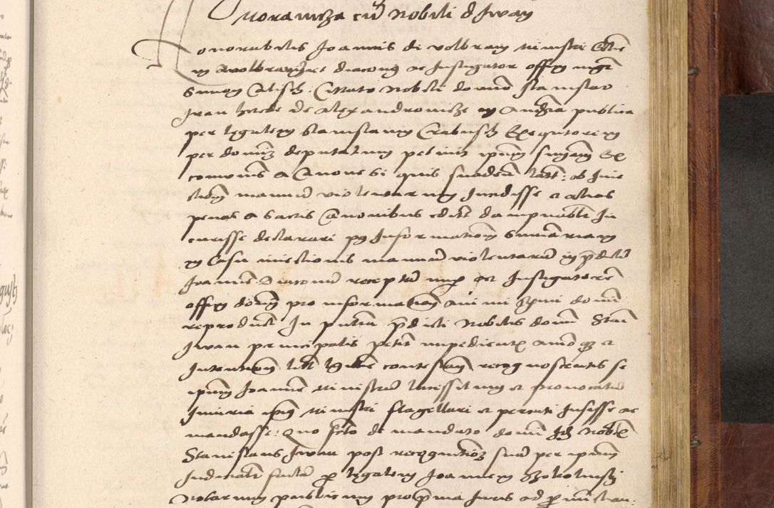 Zdjęcie nr 972 dla obiektu archiwalnego: Acta actorum coram R. D. Petro de Gamratis, nominati archiepiscopi Gnesnensis, episcopi Cracoviensis per annos 1541 et 1542 acticatorum, praesidente tunc curiase suae R. D. Bartholomaeo Gantkowski, canonico Cracoviensi, Posnaniensi cancellario, parochialis in Konopisca etc. rectore.