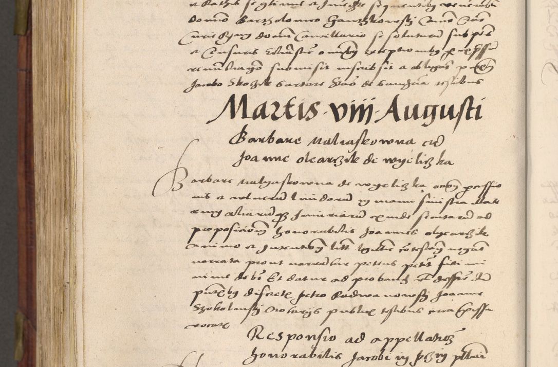 Zdjęcie nr 963 dla obiektu archiwalnego: Acta actorum coram R. D. Petro de Gamratis, nominati archiepiscopi Gnesnensis, episcopi Cracoviensis per annos 1541 et 1542 acticatorum, praesidente tunc curiase suae R. D. Bartholomaeo Gantkowski, canonico Cracoviensi, Posnaniensi cancellario, parochialis in Konopisca etc. rectore.