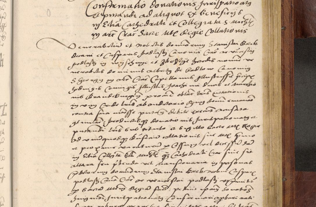 Zdjęcie nr 964 dla obiektu archiwalnego: Acta actorum coram R. D. Petro de Gamratis, nominati archiepiscopi Gnesnensis, episcopi Cracoviensis per annos 1541 et 1542 acticatorum, praesidente tunc curiase suae R. D. Bartholomaeo Gantkowski, canonico Cracoviensi, Posnaniensi cancellario, parochialis in Konopisca etc. rectore.