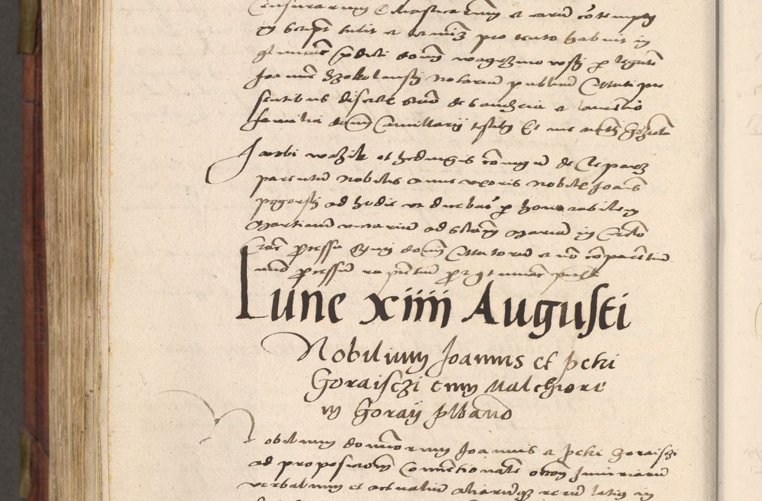 Zdjęcie nr 967 dla obiektu archiwalnego: Acta actorum coram R. D. Petro de Gamratis, nominati archiepiscopi Gnesnensis, episcopi Cracoviensis per annos 1541 et 1542 acticatorum, praesidente tunc curiase suae R. D. Bartholomaeo Gantkowski, canonico Cracoviensi, Posnaniensi cancellario, parochialis in Konopisca etc. rectore.