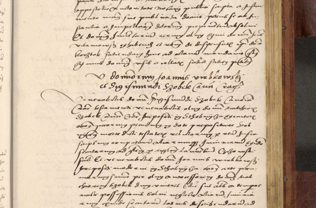 Zdjęcie nr 958 dla obiektu archiwalnego: Acta actorum coram R. D. Petro de Gamratis, nominati archiepiscopi Gnesnensis, episcopi Cracoviensis per annos 1541 et 1542 acticatorum, praesidente tunc curiase suae R. D. Bartholomaeo Gantkowski, canonico Cracoviensi, Posnaniensi cancellario, parochialis in Konopisca etc. rectore.