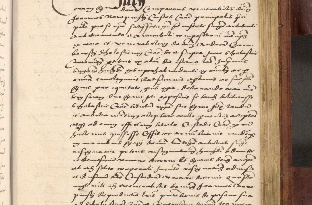 Zdjęcie nr 948 dla obiektu archiwalnego: Acta actorum coram R. D. Petro de Gamratis, nominati archiepiscopi Gnesnensis, episcopi Cracoviensis per annos 1541 et 1542 acticatorum, praesidente tunc curiase suae R. D. Bartholomaeo Gantkowski, canonico Cracoviensi, Posnaniensi cancellario, parochialis in Konopisca etc. rectore.