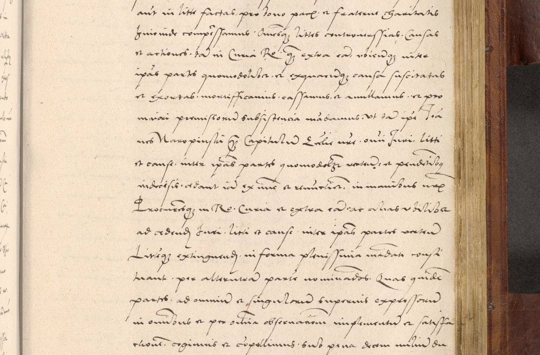 Zdjęcie nr 940 dla obiektu archiwalnego: Acta actorum coram R. D. Petro de Gamratis, nominati archiepiscopi Gnesnensis, episcopi Cracoviensis per annos 1541 et 1542 acticatorum, praesidente tunc curiase suae R. D. Bartholomaeo Gantkowski, canonico Cracoviensi, Posnaniensi cancellario, parochialis in Konopisca etc. rectore.