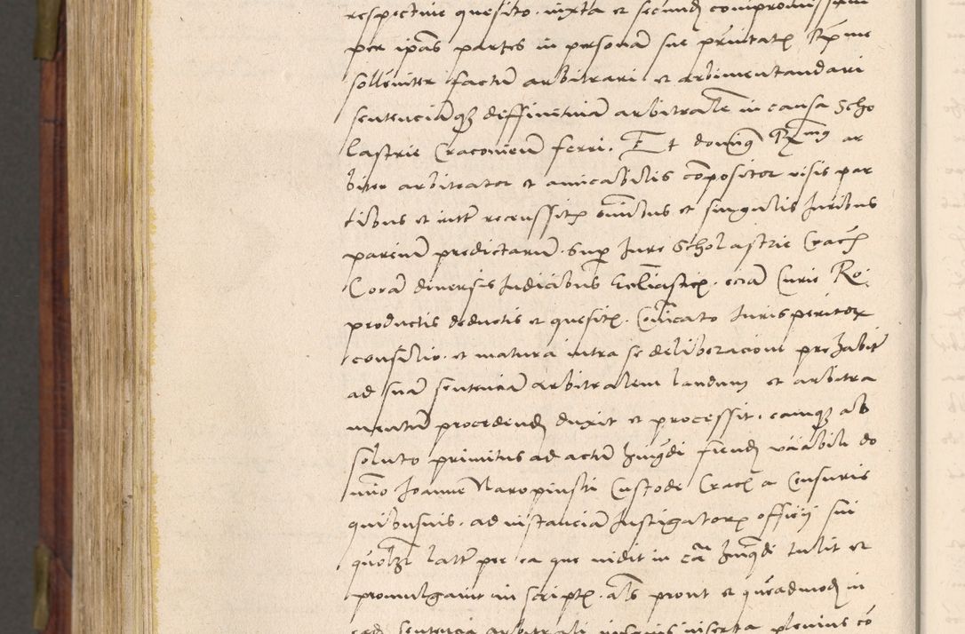 Zdjęcie nr 927 dla obiektu archiwalnego: Acta actorum coram R. D. Petro de Gamratis, nominati archiepiscopi Gnesnensis, episcopi Cracoviensis per annos 1541 et 1542 acticatorum, praesidente tunc curiase suae R. D. Bartholomaeo Gantkowski, canonico Cracoviensi, Posnaniensi cancellario, parochialis in Konopisca etc. rectore.