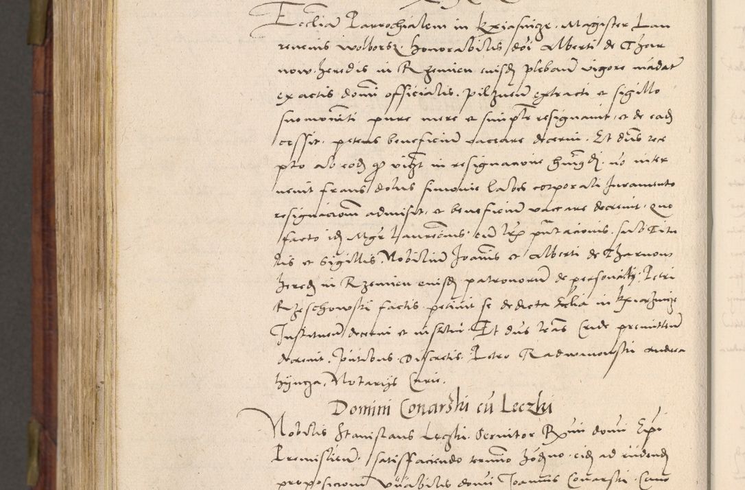 Zdjęcie nr 921 dla obiektu archiwalnego: Acta actorum coram R. D. Petro de Gamratis, nominati archiepiscopi Gnesnensis, episcopi Cracoviensis per annos 1541 et 1542 acticatorum, praesidente tunc curiase suae R. D. Bartholomaeo Gantkowski, canonico Cracoviensi, Posnaniensi cancellario, parochialis in Konopisca etc. rectore.