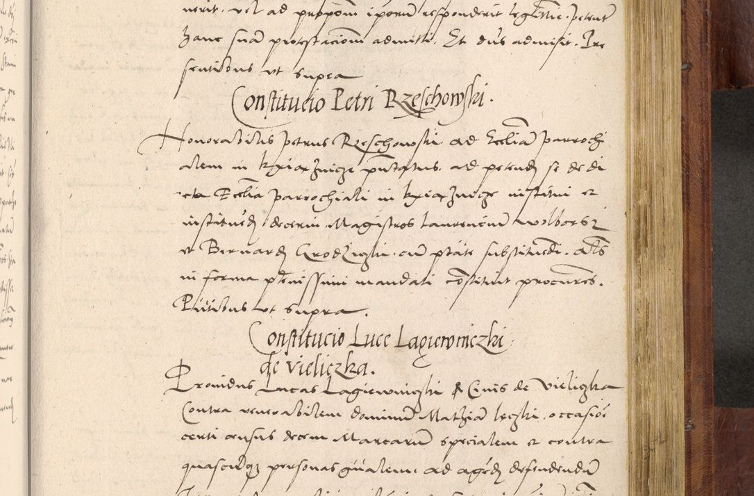 Zdjęcie nr 920 dla obiektu archiwalnego: Acta actorum coram R. D. Petro de Gamratis, nominati archiepiscopi Gnesnensis, episcopi Cracoviensis per annos 1541 et 1542 acticatorum, praesidente tunc curiase suae R. D. Bartholomaeo Gantkowski, canonico Cracoviensi, Posnaniensi cancellario, parochialis in Konopisca etc. rectore.