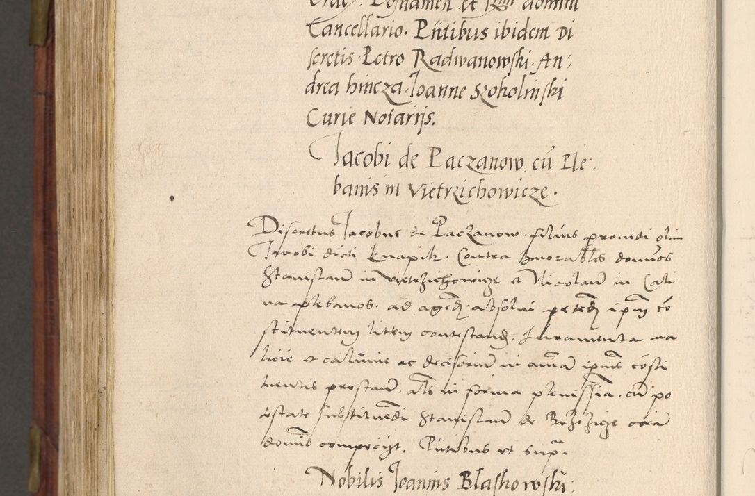 Zdjęcie nr 917 dla obiektu archiwalnego: Acta actorum coram R. D. Petro de Gamratis, nominati archiepiscopi Gnesnensis, episcopi Cracoviensis per annos 1541 et 1542 acticatorum, praesidente tunc curiase suae R. D. Bartholomaeo Gantkowski, canonico Cracoviensi, Posnaniensi cancellario, parochialis in Konopisca etc. rectore.