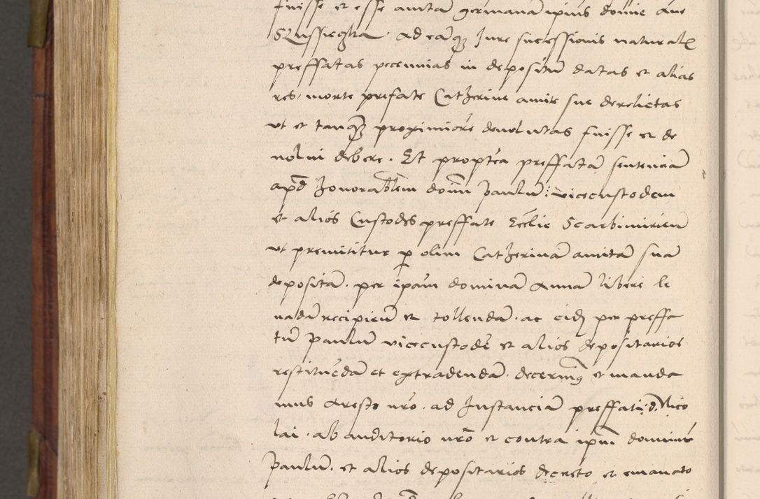 Zdjęcie nr 911 dla obiektu archiwalnego: Acta actorum coram R. D. Petro de Gamratis, nominati archiepiscopi Gnesnensis, episcopi Cracoviensis per annos 1541 et 1542 acticatorum, praesidente tunc curiase suae R. D. Bartholomaeo Gantkowski, canonico Cracoviensi, Posnaniensi cancellario, parochialis in Konopisca etc. rectore.