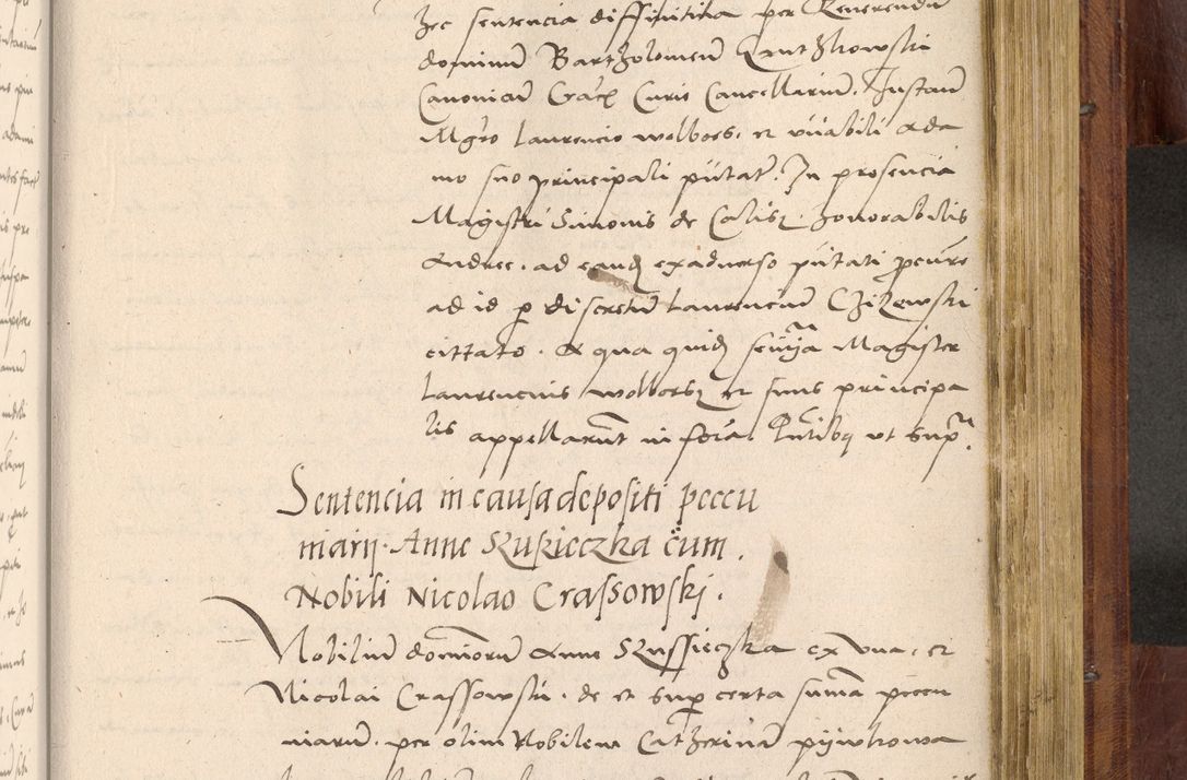Zdjęcie nr 910 dla obiektu archiwalnego: Acta actorum coram R. D. Petro de Gamratis, nominati archiepiscopi Gnesnensis, episcopi Cracoviensis per annos 1541 et 1542 acticatorum, praesidente tunc curiase suae R. D. Bartholomaeo Gantkowski, canonico Cracoviensi, Posnaniensi cancellario, parochialis in Konopisca etc. rectore.