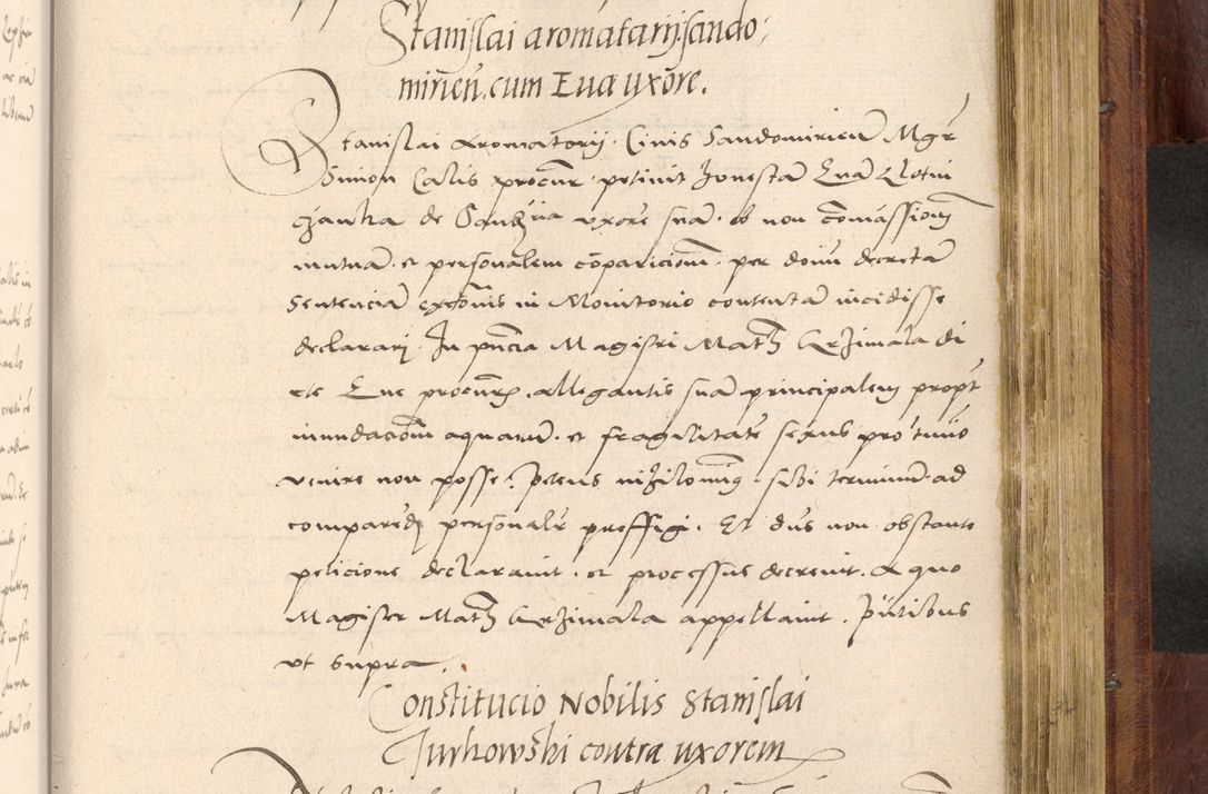 Zdjęcie nr 906 dla obiektu archiwalnego: Acta actorum coram R. D. Petro de Gamratis, nominati archiepiscopi Gnesnensis, episcopi Cracoviensis per annos 1541 et 1542 acticatorum, praesidente tunc curiase suae R. D. Bartholomaeo Gantkowski, canonico Cracoviensi, Posnaniensi cancellario, parochialis in Konopisca etc. rectore.