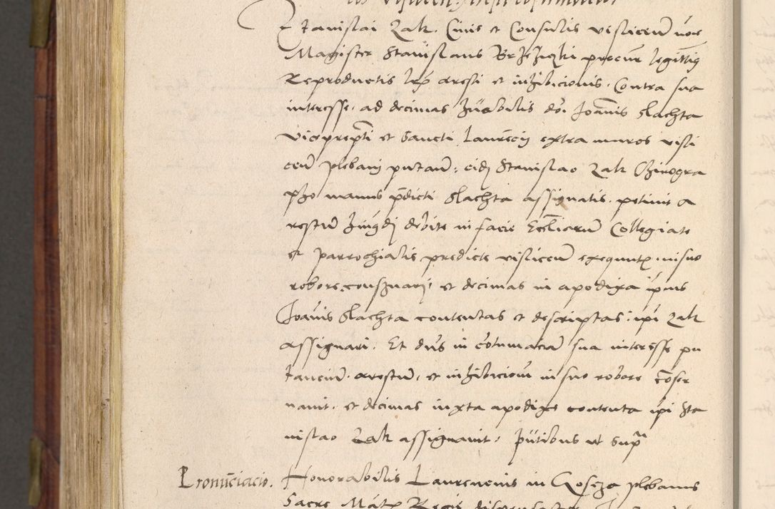 Zdjęcie nr 907 dla obiektu archiwalnego: Acta actorum coram R. D. Petro de Gamratis, nominati archiepiscopi Gnesnensis, episcopi Cracoviensis per annos 1541 et 1542 acticatorum, praesidente tunc curiase suae R. D. Bartholomaeo Gantkowski, canonico Cracoviensi, Posnaniensi cancellario, parochialis in Konopisca etc. rectore.