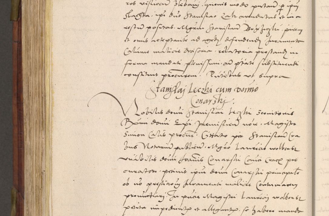 Zdjęcie nr 903 dla obiektu archiwalnego: Acta actorum coram R. D. Petro de Gamratis, nominati archiepiscopi Gnesnensis, episcopi Cracoviensis per annos 1541 et 1542 acticatorum, praesidente tunc curiase suae R. D. Bartholomaeo Gantkowski, canonico Cracoviensi, Posnaniensi cancellario, parochialis in Konopisca etc. rectore.