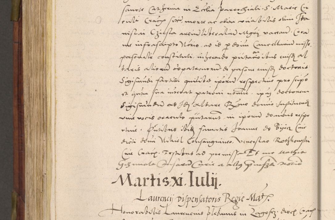 Zdjęcie nr 901 dla obiektu archiwalnego: Acta actorum coram R. D. Petro de Gamratis, nominati archiepiscopi Gnesnensis, episcopi Cracoviensis per annos 1541 et 1542 acticatorum, praesidente tunc curiase suae R. D. Bartholomaeo Gantkowski, canonico Cracoviensi, Posnaniensi cancellario, parochialis in Konopisca etc. rectore.