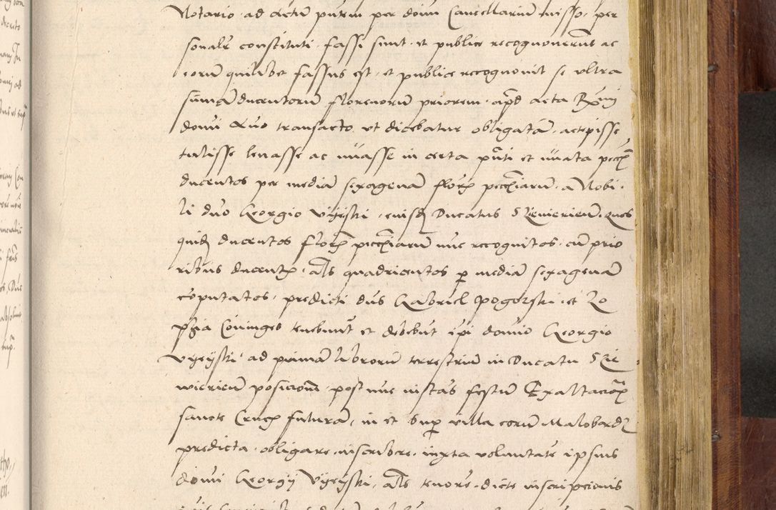 Zdjęcie nr 888 dla obiektu archiwalnego: Acta actorum coram R. D. Petro de Gamratis, nominati archiepiscopi Gnesnensis, episcopi Cracoviensis per annos 1541 et 1542 acticatorum, praesidente tunc curiase suae R. D. Bartholomaeo Gantkowski, canonico Cracoviensi, Posnaniensi cancellario, parochialis in Konopisca etc. rectore.