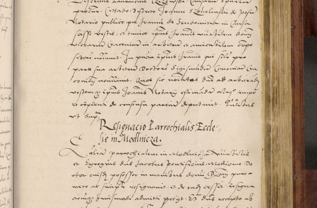 Zdjęcie nr 884 dla obiektu archiwalnego: Acta actorum coram R. D. Petro de Gamratis, nominati archiepiscopi Gnesnensis, episcopi Cracoviensis per annos 1541 et 1542 acticatorum, praesidente tunc curiase suae R. D. Bartholomaeo Gantkowski, canonico Cracoviensi, Posnaniensi cancellario, parochialis in Konopisca etc. rectore.