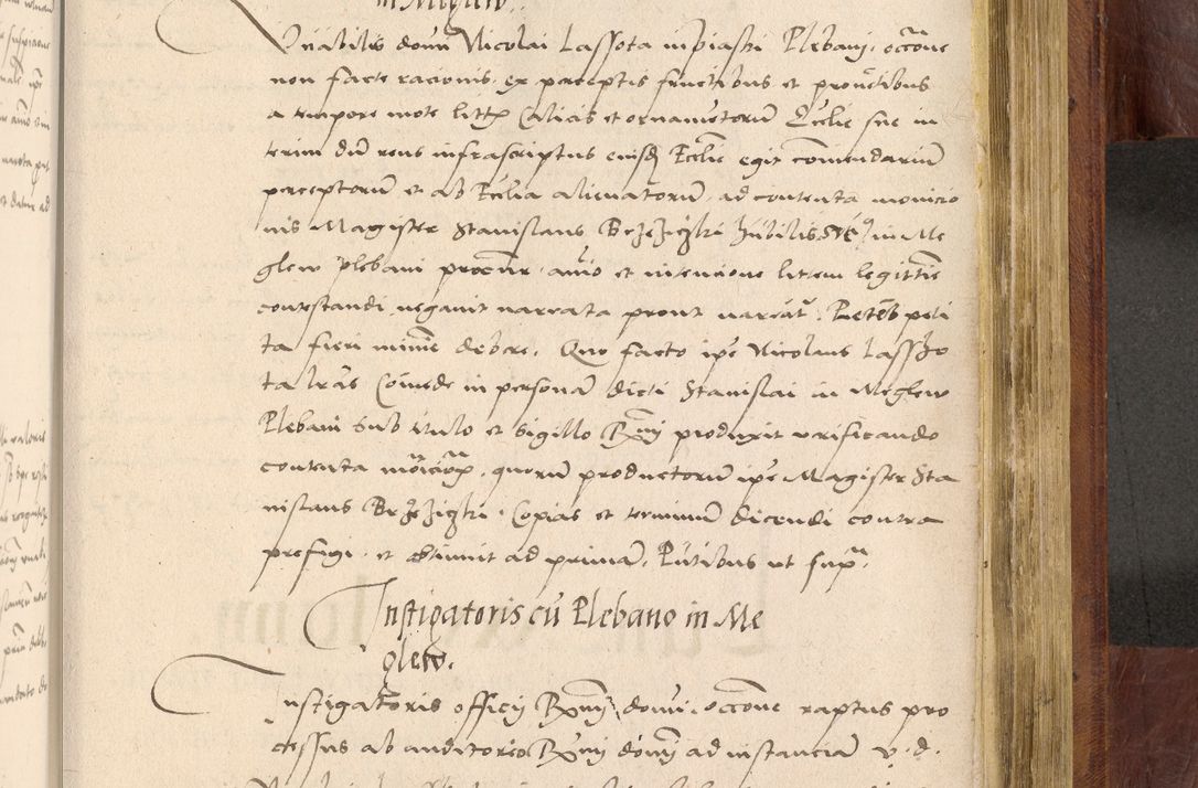 Zdjęcie nr 876 dla obiektu archiwalnego: Acta actorum coram R. D. Petro de Gamratis, nominati archiepiscopi Gnesnensis, episcopi Cracoviensis per annos 1541 et 1542 acticatorum, praesidente tunc curiase suae R. D. Bartholomaeo Gantkowski, canonico Cracoviensi, Posnaniensi cancellario, parochialis in Konopisca etc. rectore.