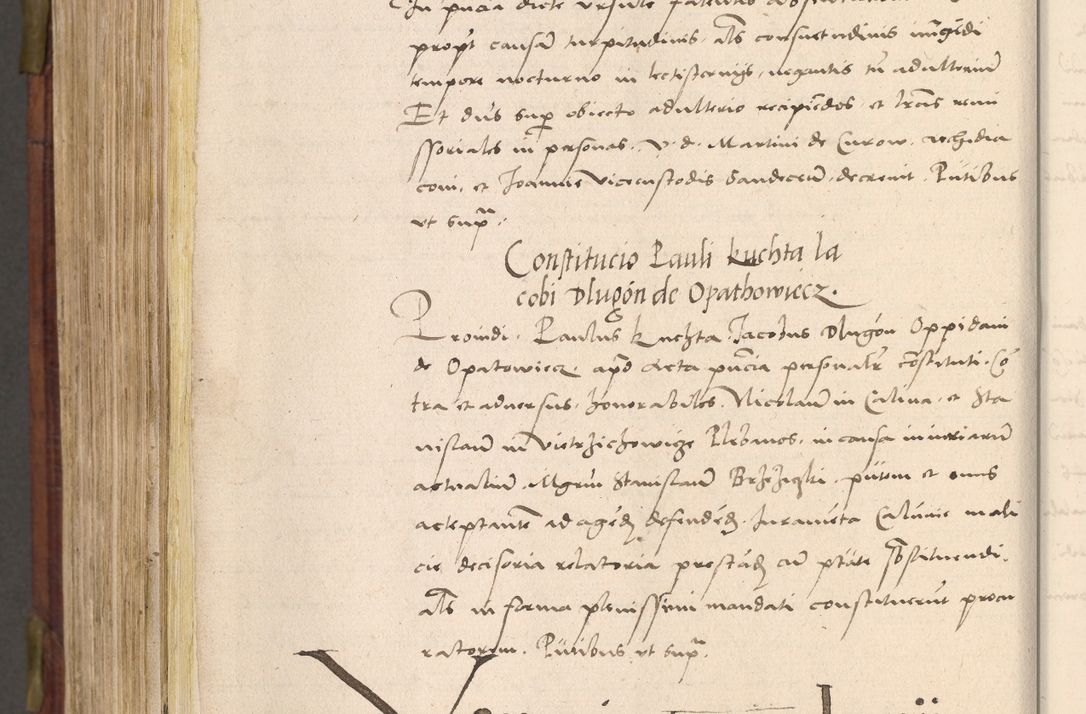 Zdjęcie nr 873 dla obiektu archiwalnego: Acta actorum coram R. D. Petro de Gamratis, nominati archiepiscopi Gnesnensis, episcopi Cracoviensis per annos 1541 et 1542 acticatorum, praesidente tunc curiase suae R. D. Bartholomaeo Gantkowski, canonico Cracoviensi, Posnaniensi cancellario, parochialis in Konopisca etc. rectore.