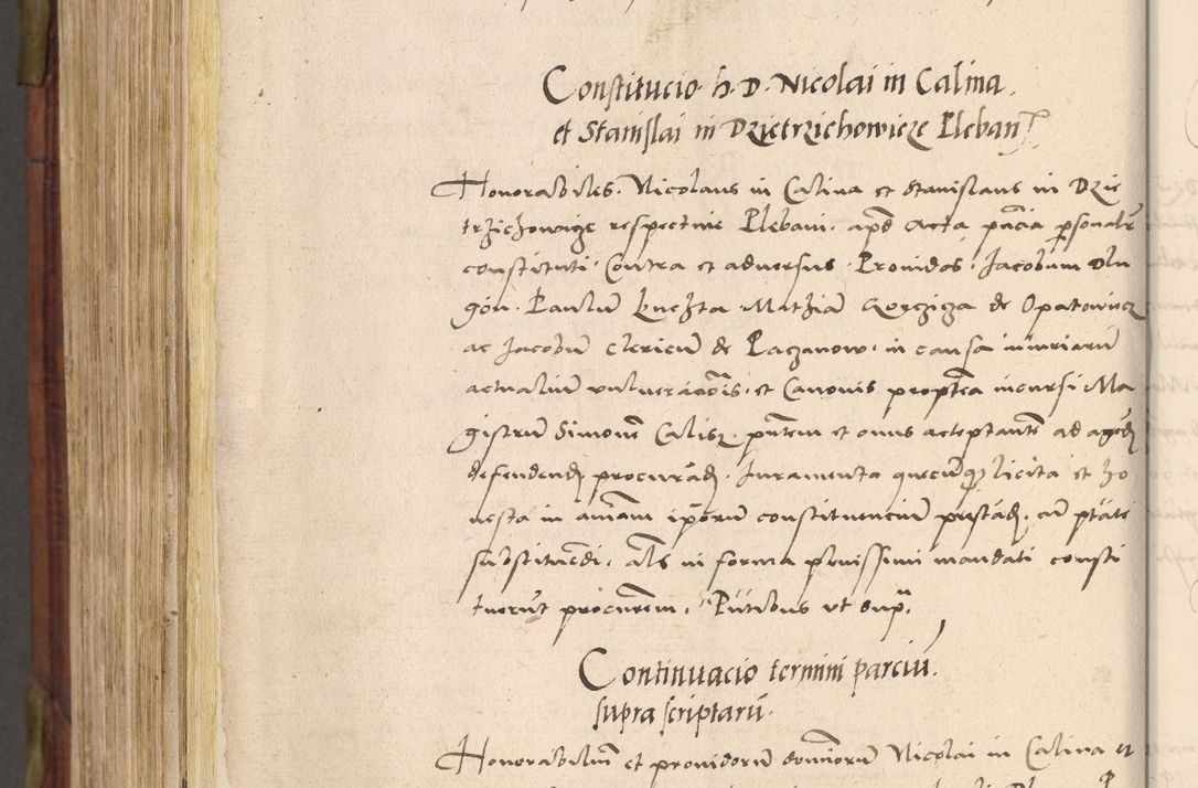 Zdjęcie nr 869 dla obiektu archiwalnego: Acta actorum coram R. D. Petro de Gamratis, nominati archiepiscopi Gnesnensis, episcopi Cracoviensis per annos 1541 et 1542 acticatorum, praesidente tunc curiase suae R. D. Bartholomaeo Gantkowski, canonico Cracoviensi, Posnaniensi cancellario, parochialis in Konopisca etc. rectore.
