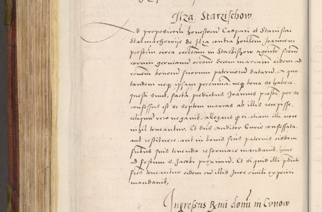 Zdjęcie nr 863 dla obiektu archiwalnego: Acta actorum coram R. D. Petro de Gamratis, nominati archiepiscopi Gnesnensis, episcopi Cracoviensis per annos 1541 et 1542 acticatorum, praesidente tunc curiase suae R. D. Bartholomaeo Gantkowski, canonico Cracoviensi, Posnaniensi cancellario, parochialis in Konopisca etc. rectore.