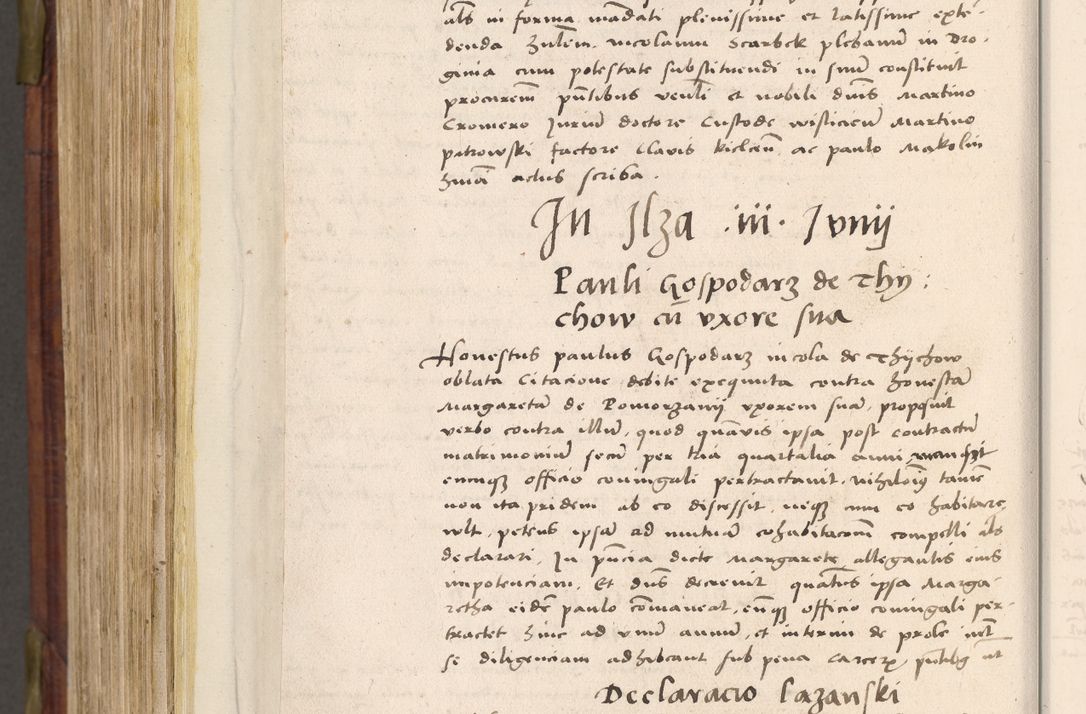 Zdjęcie nr 861 dla obiektu archiwalnego: Acta actorum coram R. D. Petro de Gamratis, nominati archiepiscopi Gnesnensis, episcopi Cracoviensis per annos 1541 et 1542 acticatorum, praesidente tunc curiase suae R. D. Bartholomaeo Gantkowski, canonico Cracoviensi, Posnaniensi cancellario, parochialis in Konopisca etc. rectore.