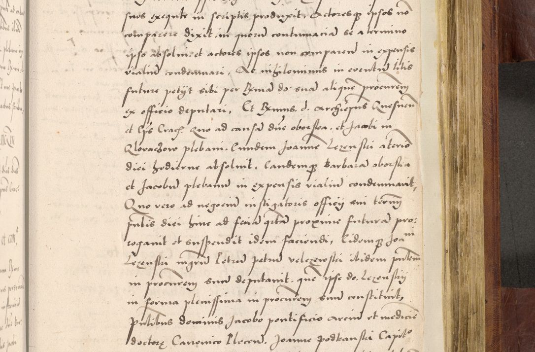 Zdjęcie nr 858 dla obiektu archiwalnego: Acta actorum coram R. D. Petro de Gamratis, nominati archiepiscopi Gnesnensis, episcopi Cracoviensis per annos 1541 et 1542 acticatorum, praesidente tunc curiase suae R. D. Bartholomaeo Gantkowski, canonico Cracoviensi, Posnaniensi cancellario, parochialis in Konopisca etc. rectore.