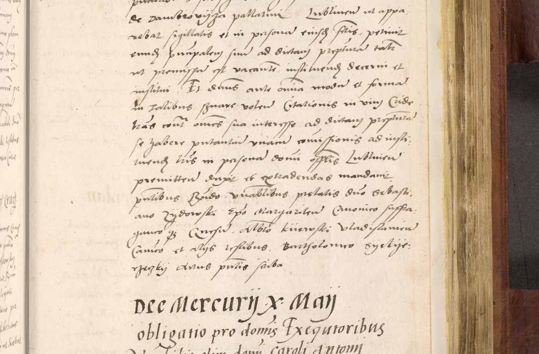 Zdjęcie nr 840 dla obiektu archiwalnego: Acta actorum coram R. D. Petro de Gamratis, nominati archiepiscopi Gnesnensis, episcopi Cracoviensis per annos 1541 et 1542 acticatorum, praesidente tunc curiase suae R. D. Bartholomaeo Gantkowski, canonico Cracoviensi, Posnaniensi cancellario, parochialis in Konopisca etc. rectore.