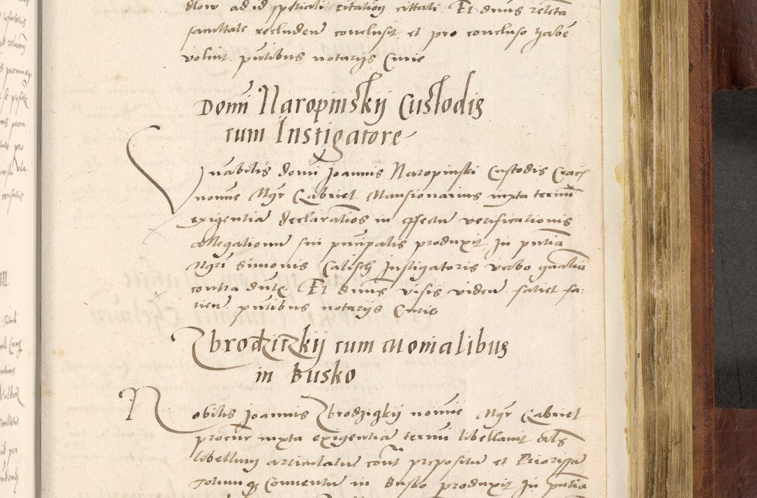 Zdjęcie nr 842 dla obiektu archiwalnego: Acta actorum coram R. D. Petro de Gamratis, nominati archiepiscopi Gnesnensis, episcopi Cracoviensis per annos 1541 et 1542 acticatorum, praesidente tunc curiase suae R. D. Bartholomaeo Gantkowski, canonico Cracoviensi, Posnaniensi cancellario, parochialis in Konopisca etc. rectore.