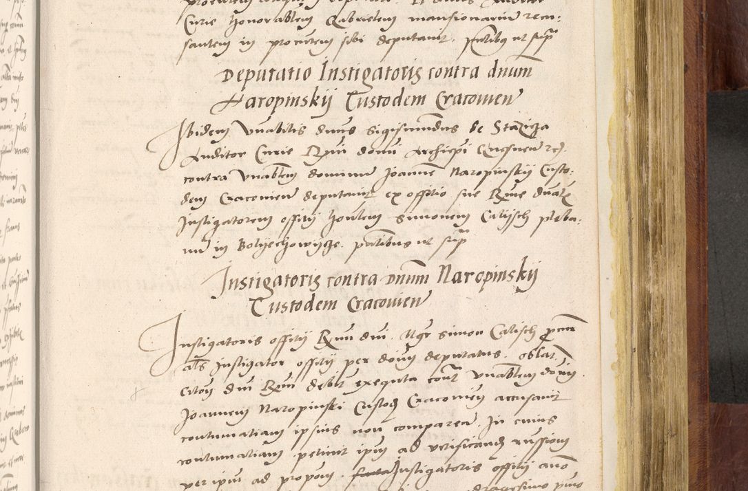 Zdjęcie nr 828 dla obiektu archiwalnego: Acta actorum coram R. D. Petro de Gamratis, nominati archiepiscopi Gnesnensis, episcopi Cracoviensis per annos 1541 et 1542 acticatorum, praesidente tunc curiase suae R. D. Bartholomaeo Gantkowski, canonico Cracoviensi, Posnaniensi cancellario, parochialis in Konopisca etc. rectore.
