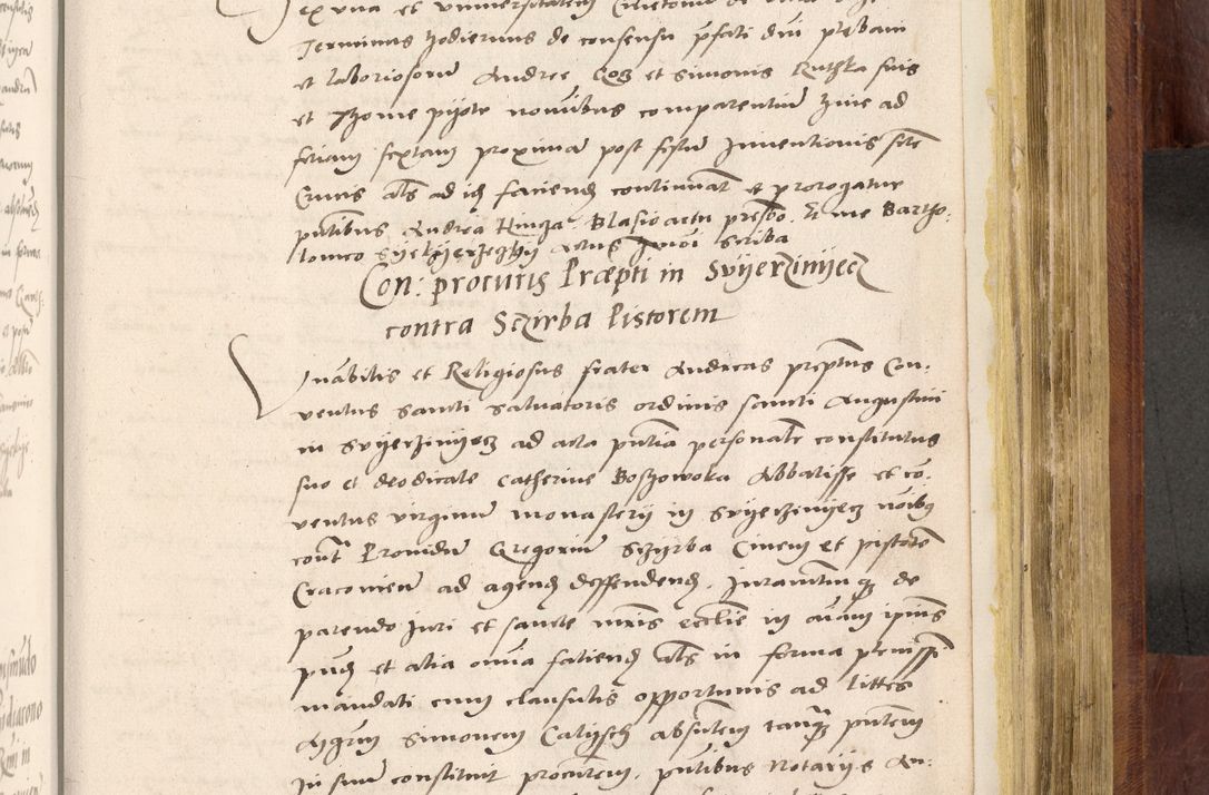 Zdjęcie nr 826 dla obiektu archiwalnego: Acta actorum coram R. D. Petro de Gamratis, nominati archiepiscopi Gnesnensis, episcopi Cracoviensis per annos 1541 et 1542 acticatorum, praesidente tunc curiase suae R. D. Bartholomaeo Gantkowski, canonico Cracoviensi, Posnaniensi cancellario, parochialis in Konopisca etc. rectore.