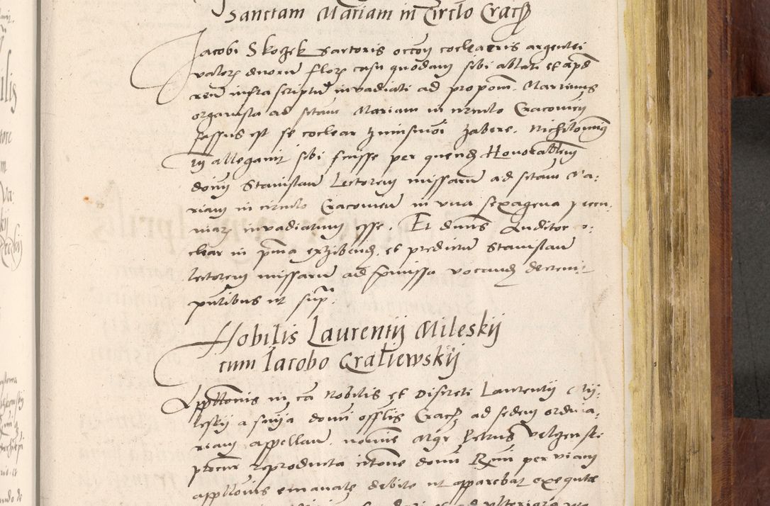 Zdjęcie nr 820 dla obiektu archiwalnego: Acta actorum coram R. D. Petro de Gamratis, nominati archiepiscopi Gnesnensis, episcopi Cracoviensis per annos 1541 et 1542 acticatorum, praesidente tunc curiase suae R. D. Bartholomaeo Gantkowski, canonico Cracoviensi, Posnaniensi cancellario, parochialis in Konopisca etc. rectore.