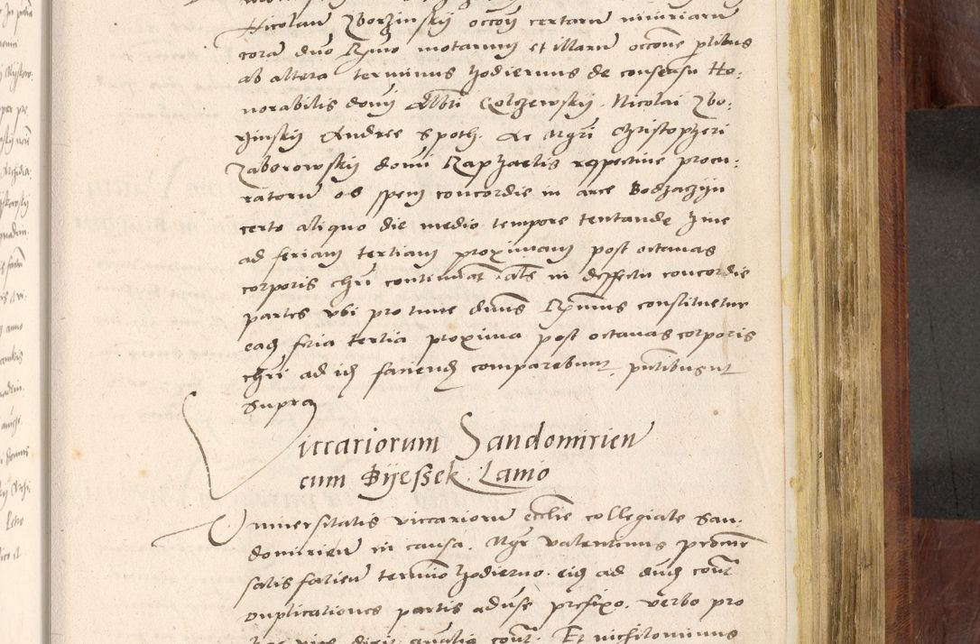 Zdjęcie nr 816 dla obiektu archiwalnego: Acta actorum coram R. D. Petro de Gamratis, nominati archiepiscopi Gnesnensis, episcopi Cracoviensis per annos 1541 et 1542 acticatorum, praesidente tunc curiase suae R. D. Bartholomaeo Gantkowski, canonico Cracoviensi, Posnaniensi cancellario, parochialis in Konopisca etc. rectore.
