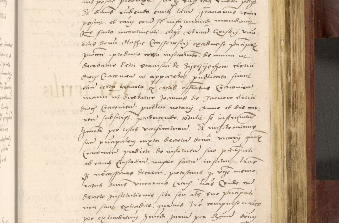Zdjęcie nr 810 dla obiektu archiwalnego: Acta actorum coram R. D. Petro de Gamratis, nominati archiepiscopi Gnesnensis, episcopi Cracoviensis per annos 1541 et 1542 acticatorum, praesidente tunc curiase suae R. D. Bartholomaeo Gantkowski, canonico Cracoviensi, Posnaniensi cancellario, parochialis in Konopisca etc. rectore.