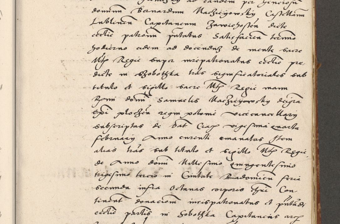 Zdjęcie nr 24 dla obiektu archiwalnego: Acta actorum coram R. D. Petro de Gamratis, archiepiscopo Gnesnensi et episcopo Cracoviensi, Legato nato ac Regni Poloniae primate ad annum 1543 - praesidente tunc Suae Rever. Paternitatis curiae cancellario R. D. Bartholomaeo Gantkowski, Posnaniensi et curiae nostrae cancellario.